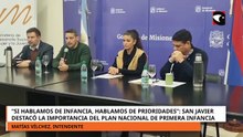 San Javier destacó la importancia del plan nacional de Primera Infancia