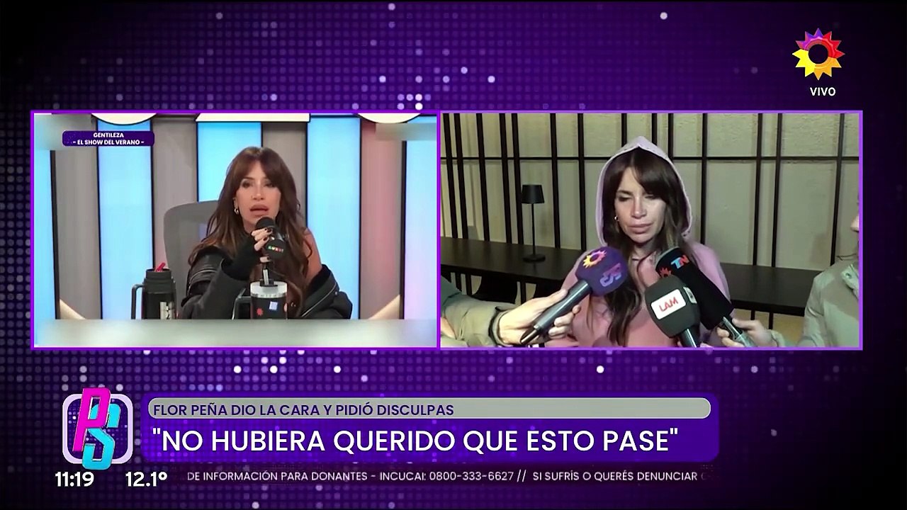 Florencia Peña se puso en modo victima: "Estoy acostumbrada a que me ataquen"