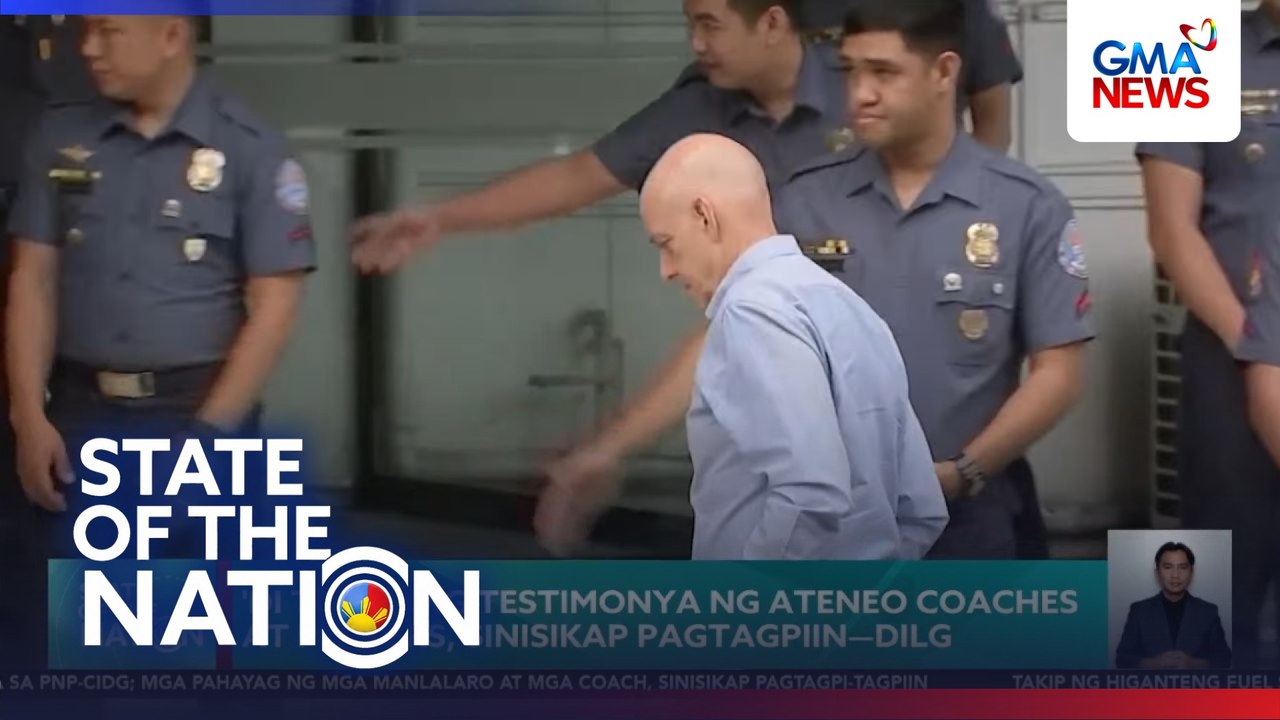 'Di tugmang testimonya ng ateneo coaches at players, sinisikap pagtagpiin—DILG | SONA