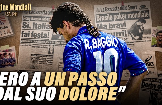 Usa ’94, il rigore e il dolore di Baggio: guarda il trailer di Pagine Mondiali
