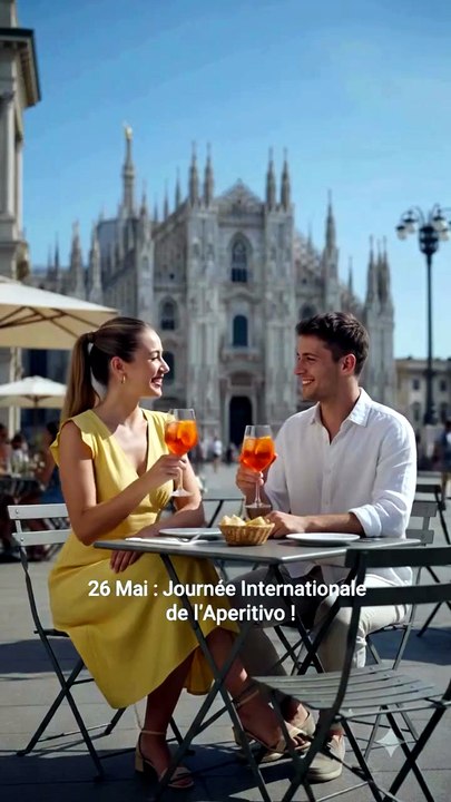 🇮🇹 Le 26 Mai c'est la Journée Mondiale de l'Aperitivo, lancée à Milan. C'est une tradition it.mp4