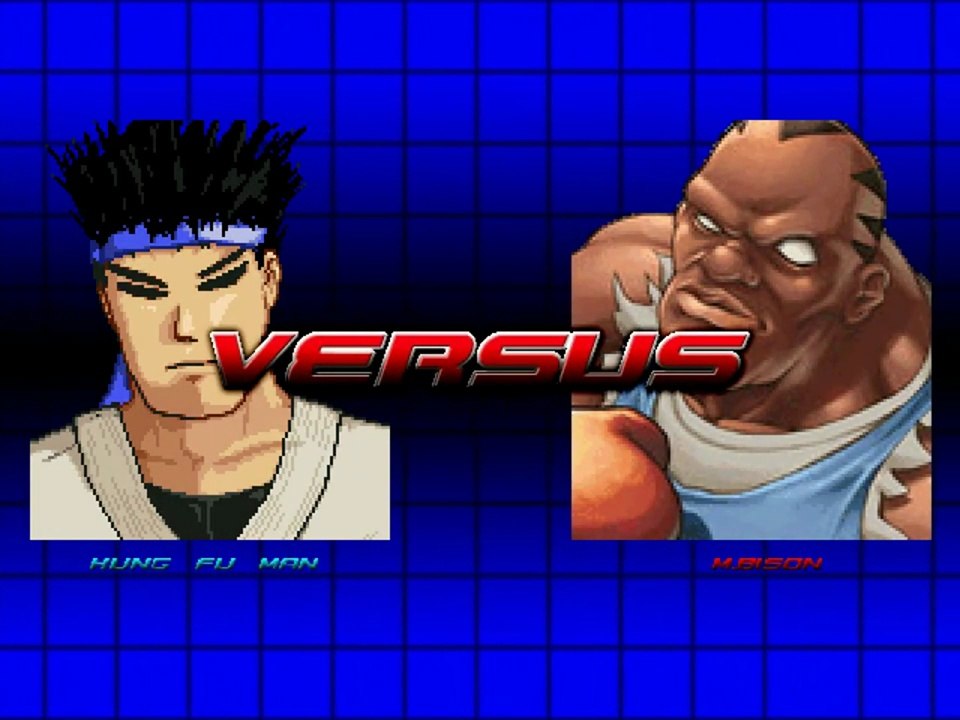 Kung Fu Man vs. M. Bison