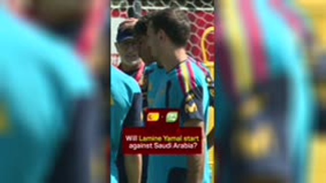 Will Yamal make his first World Cup start against Saudi Arabia?