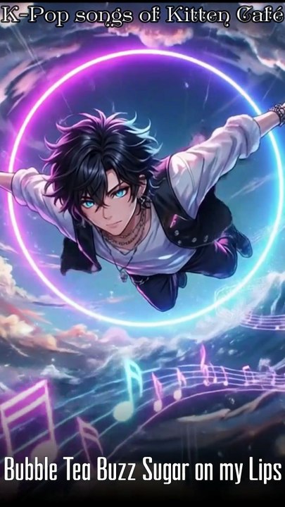 The K-Pop songs of Kitten Café from the first Album and the first Remix Album. #anime #manga #kpop