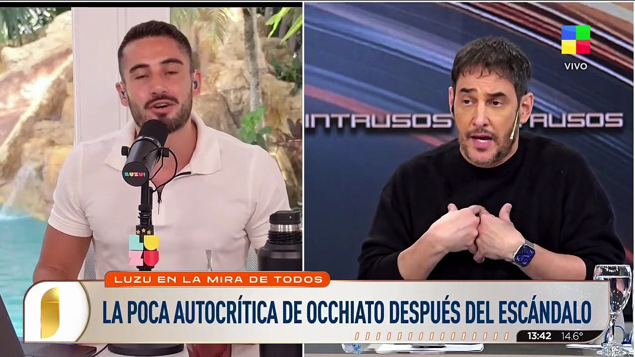 Rodrigo Lussich fuerte contra Nico Occhiato tras su descargo por el escándalo en Luzu: "Soberbio"