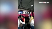Kadıköy-Sabiha Gökçen Havalimanı Hattı'nda metro raydan çıktı