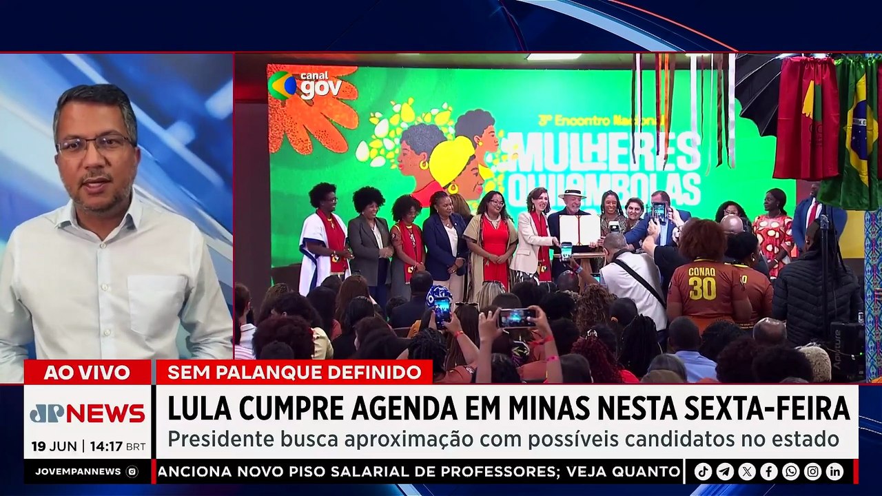 LULA PASSA POR BELO HORIZONTE E DIVINÓPOLIS EM MEIO A INDEFINIÇÕES