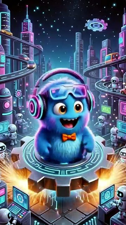Gobi ile Çılgın Robot Dansı! 🌌✨ #shorts #bebekşarkıları #çocukşarkıları #funny