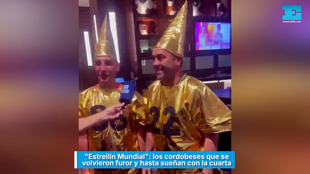 "Estrellín Mundial": los cordobeses que se volvieron furor y hasta sueñan con la cuarta