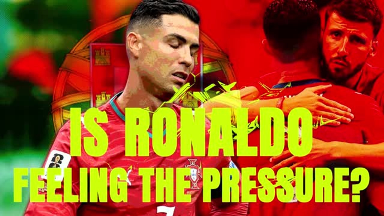 Is Ronaldo feeling the pressure?