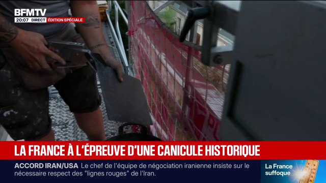 29 degrés, 38 degrés, 36 degrés ... La France à l'épreuve d'une canicule historique