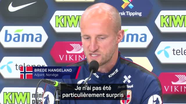 Norvège - Hangeland bluffé par la force mentale de Haaland