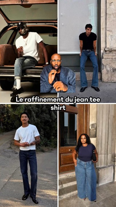 Le jean tee shirt