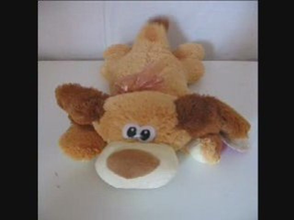 Peluche automate chien crazy