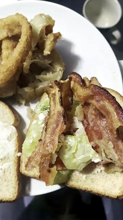 My Bacon Fresh Blue Cheese & Onion Rings Recipe