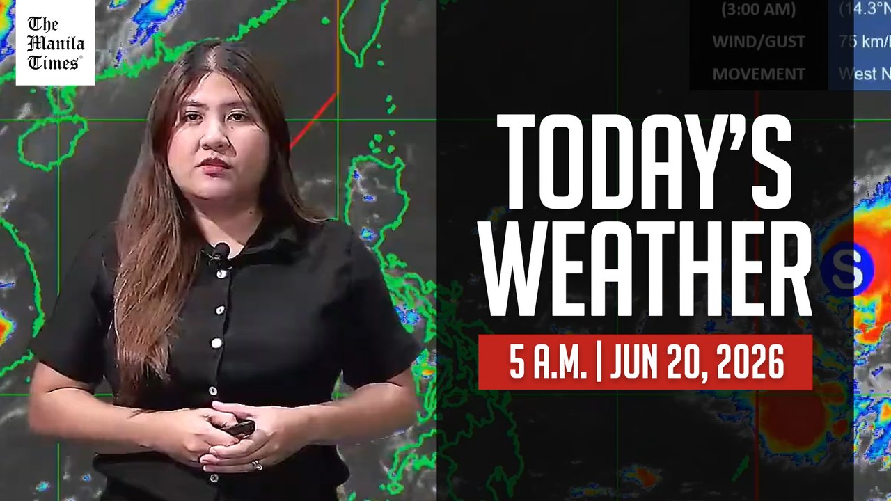 Today's Weather, 5 A.M. | Jun. 20, 2026