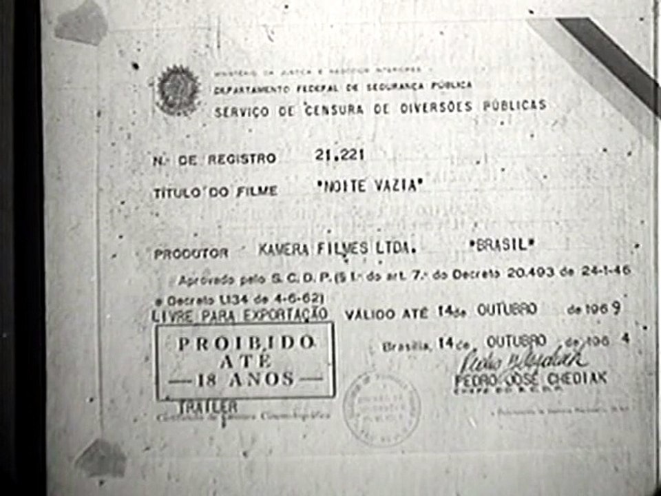 Noite Vazia (Trailer Original)