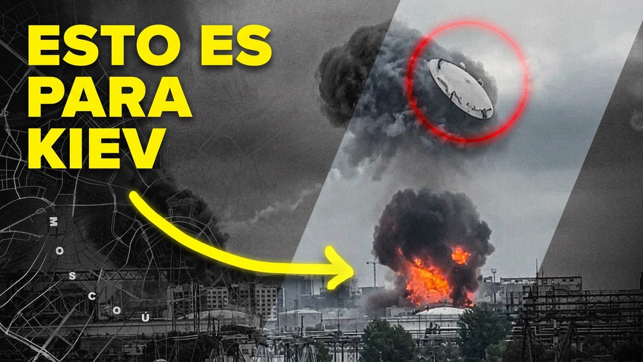 Una enorme bola de fuego sacude Moscú... ¡Caos total cerca de Putin!