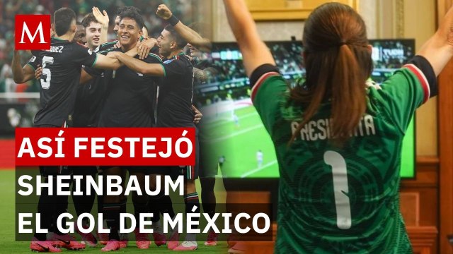 Así festejó Claudia Sheinbaum el triunfo de México vs Corea del Sur del Mundial 2026