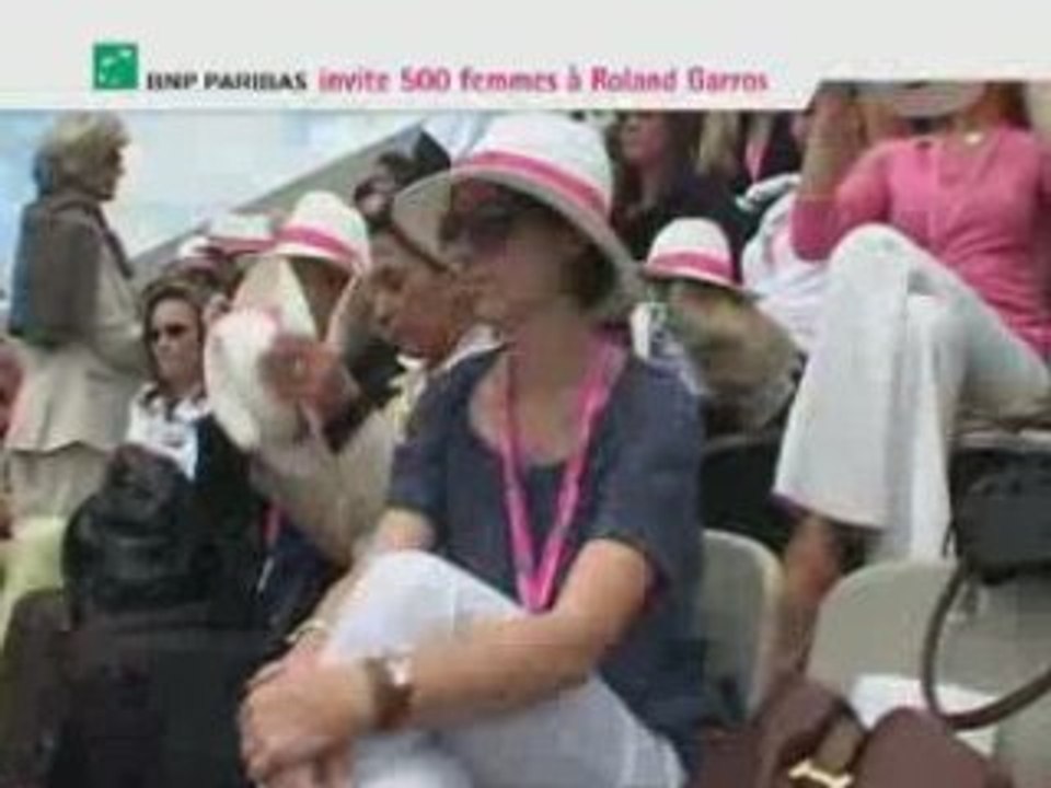 Journee de la Femme BNPParibas à Roland Garros