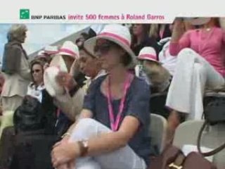 Journee de la Femme BNPParibas à Roland Garros