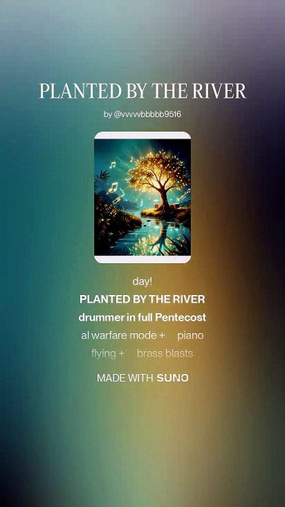 PLANTED BY THE RIVER