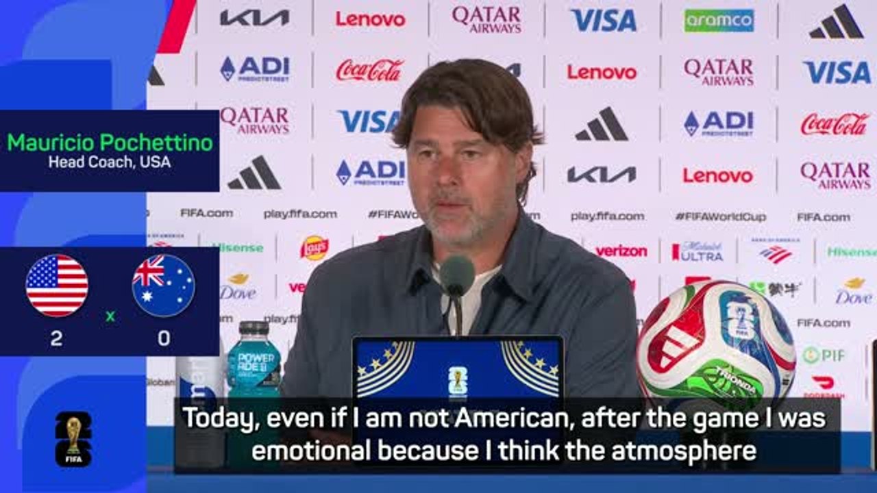 Pochettino hails 'perfect connection' between team and fans in USA victory