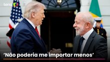 Trump afirma que Lula é uma pessoa 'muito volátil'