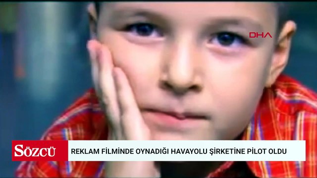 20 yıl önce reklam filminde oynadığı havayolu şirketine pilot oldu