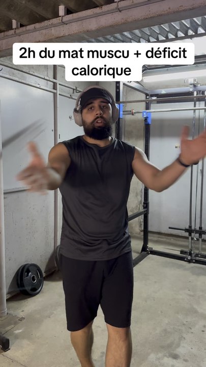 Toujours la même routine depuis 80 jours muscu dès le réveil à 2h du mat puis déficit