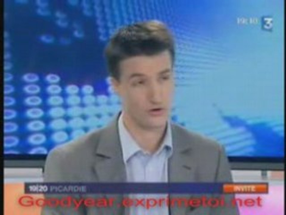 Goodyear Dunlop amiens ROUSSEAU FRANCE3