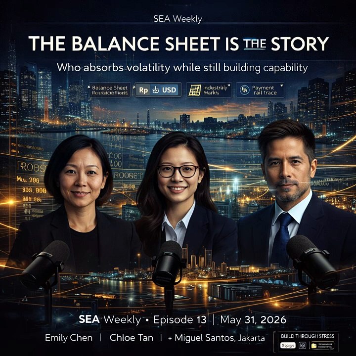 SEA Weekly - Episode 14: The Balance Sheet Is the Story