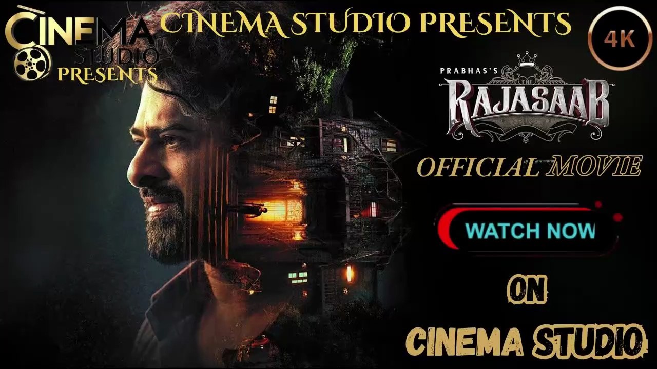 The Raja Saab | Part 01 | (2026) | Full Movie | Prabhas | Nidhhi Agerwal | Sanjay Dutt | Telugu Horror Comedy | Urdu/Hindi Dubbed | Exclusive on Cinema Studio! | #TheRajaSaab #Prabhas #SanjayDutt #NidhhiAgerwal #MalavikaMohanan #CinemaStudio #TeluguMovie