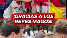 LA ILUSIÓN de CARLOS, valenciano, AL CONOCER a sus ÍDOLOS en ESTADOS UNIDOS gracias a… ¡LOS REYES MAGOS!