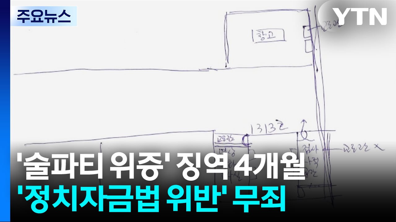 이화영 '연어 술파티' 위증 실형...직권남용은 공소기각 / YTN