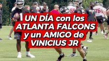 UN DÍA con los ATLANTA FALCONS y el MEJOR AMIGO DE VINICIUS JR en la NLF: BIJAN ROBINSON