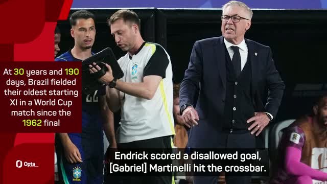 Ancelotti not worried by Brazil's second half drop-off v Haiti
