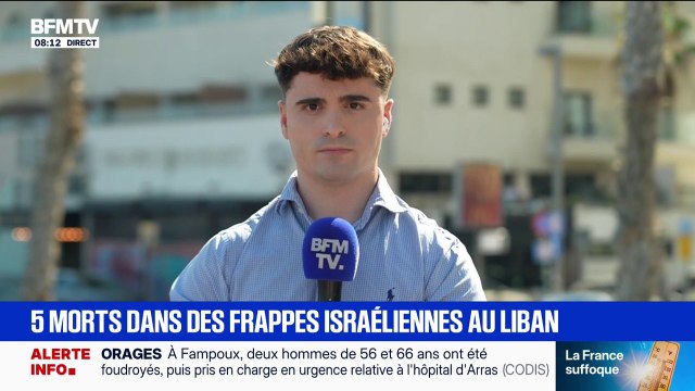 Guerre au Moyen-Orient: au moins 5 morts dans des frappes israéliennes au sud du Liban