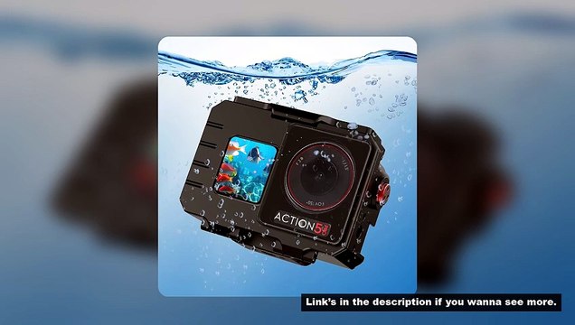 80M Diving Case Waterproof Housing Surfing Shell for DJI OSMO Action 5Pro 4 3 Metal Cage Protective