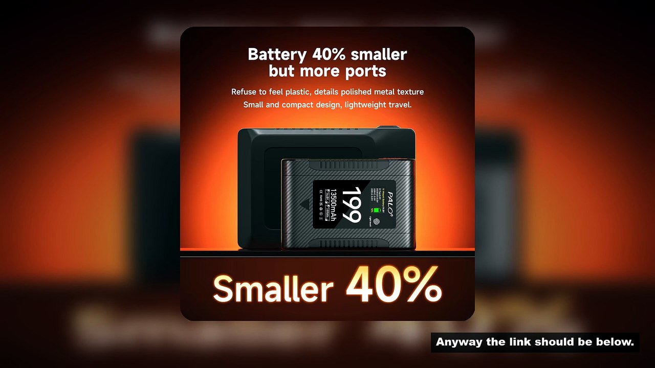 V Mount V-Lock Battery  199 BP 99  BP Battery with PD65W Cable for Sony Camcorder Broadcast Video Li