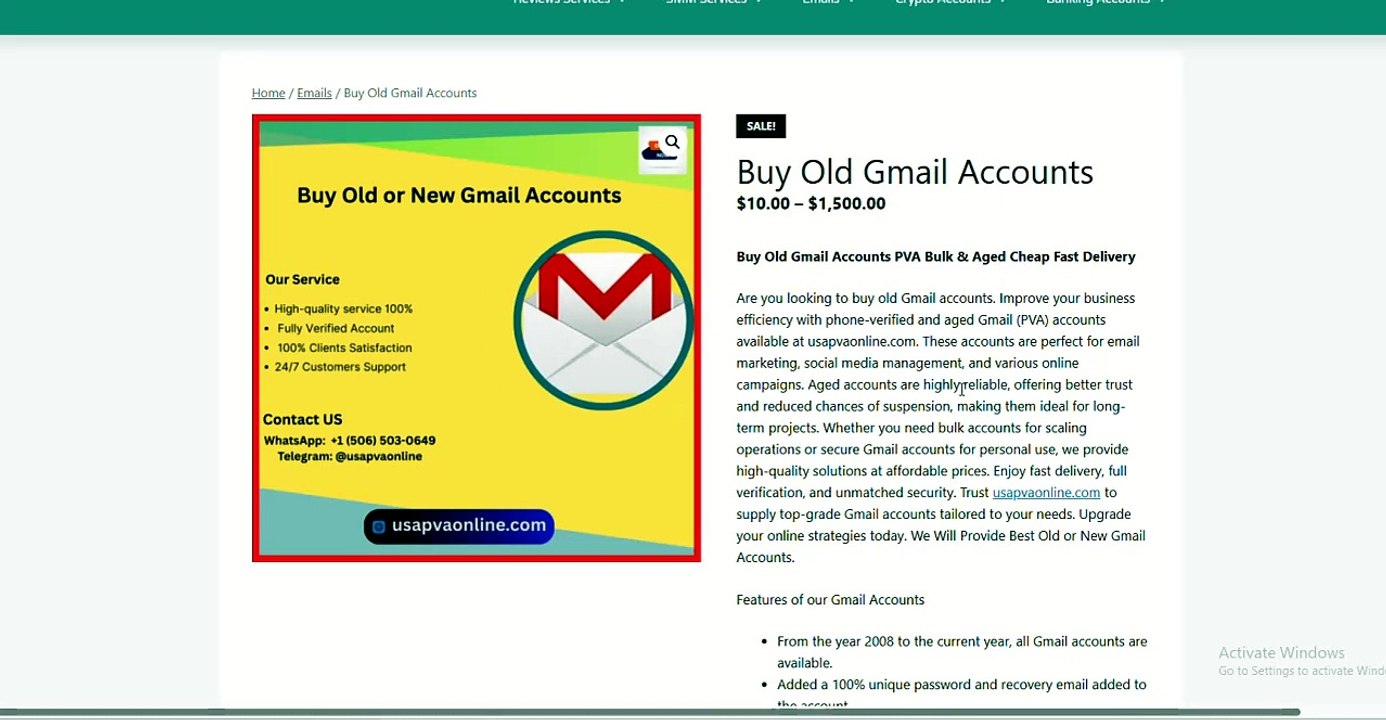 Buying Aged Gmail & New Gmail Accounts in 2025: A Comprehensive Guide