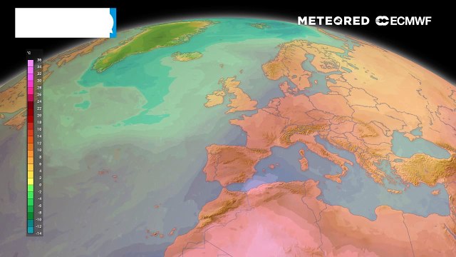 Super anticiclone in espansione sull'Europa centrale