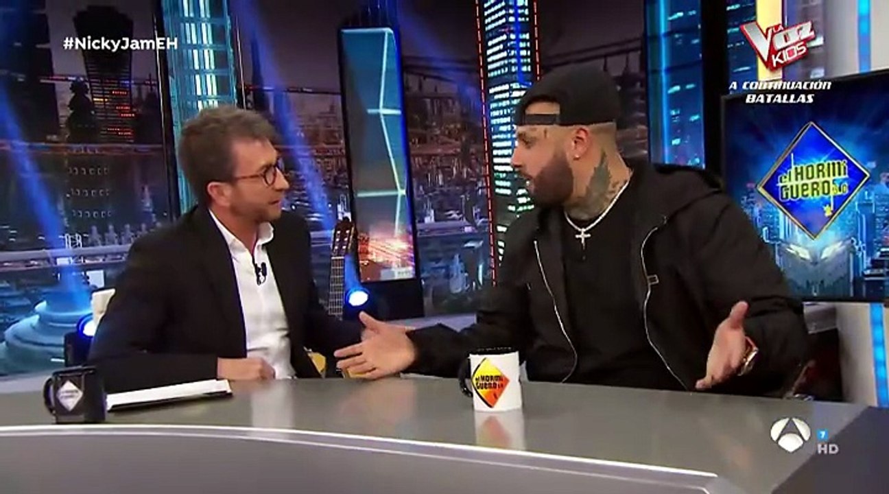 El Hormiguero - Nicky Jam En español