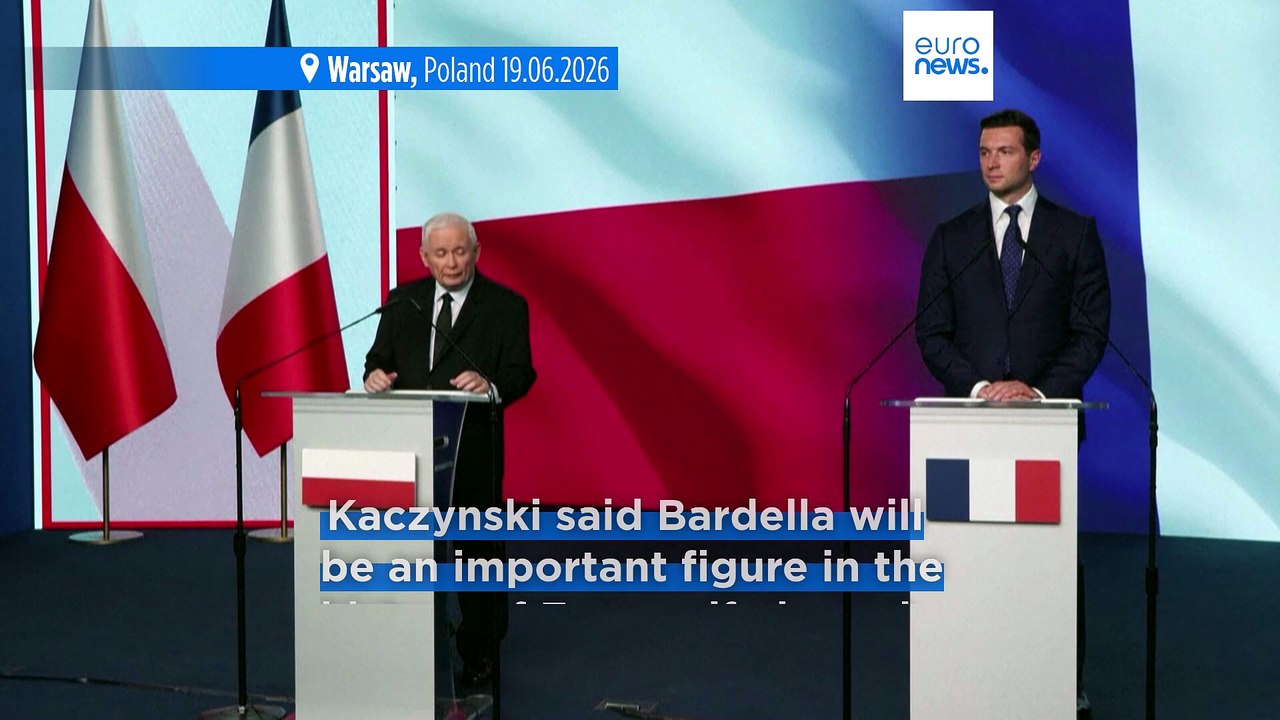 French presidential frontrunner Jordan Bardella vows to win 2027 polls and shift course in the EU