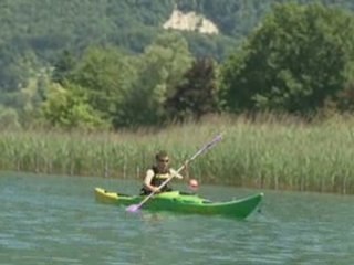 Rando kayak sur le lac D'Aiguebelette