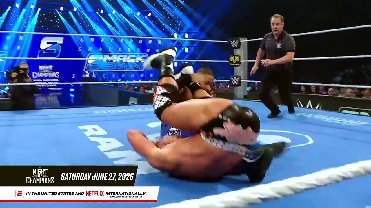 WWE SMACKDAWN 19 JUNE 2026 RICKY SAINTS FULL MATCH
