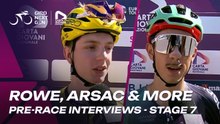 Rowe: "I think it’s going to be a very hard stage today." | Interview Giro Next Gen 2026