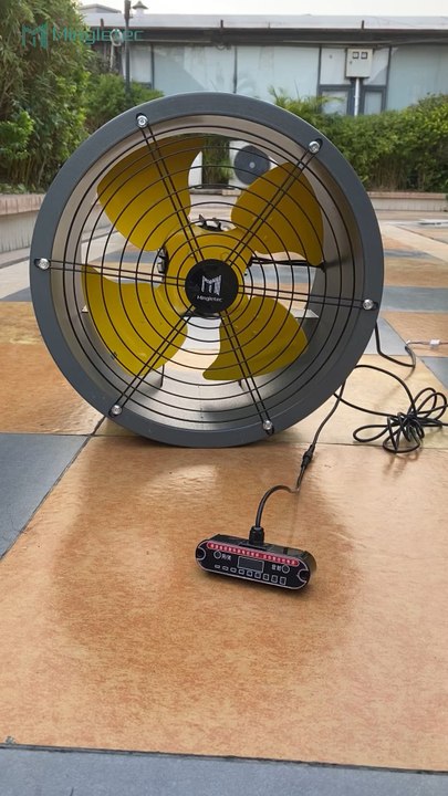 Mingletec Touch Screen Control BLDC Axial Fan #mingletec #bldc #axial #ventilation #manufacturer