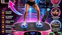 AXV Vibration Plate Exercise Machine | Full Body Workout Platform for Weight Loss