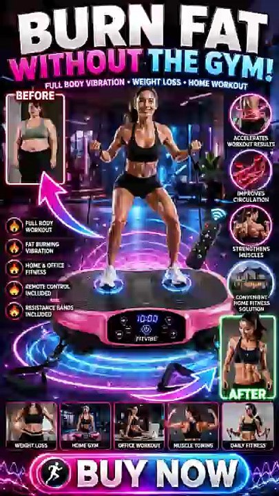 AXV Vibration Plate Exercise Machine | Full Bod...